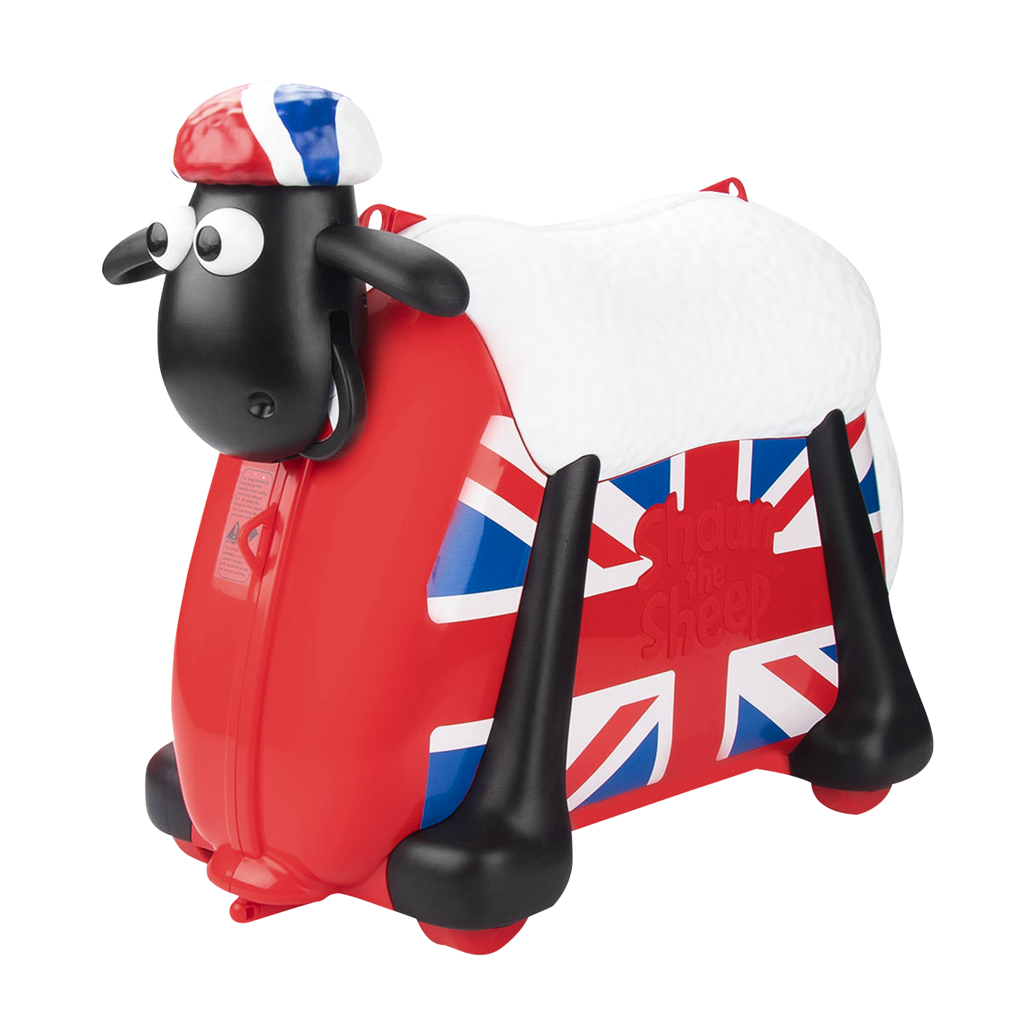 Shaun the sheep ride on suitcase shop