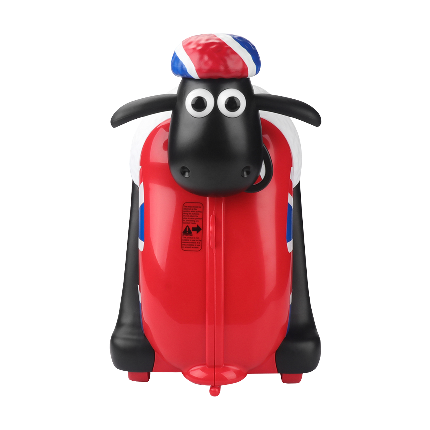 Shaun the Sheep Kids Ride On Suitcase British Elegance Fansheep
