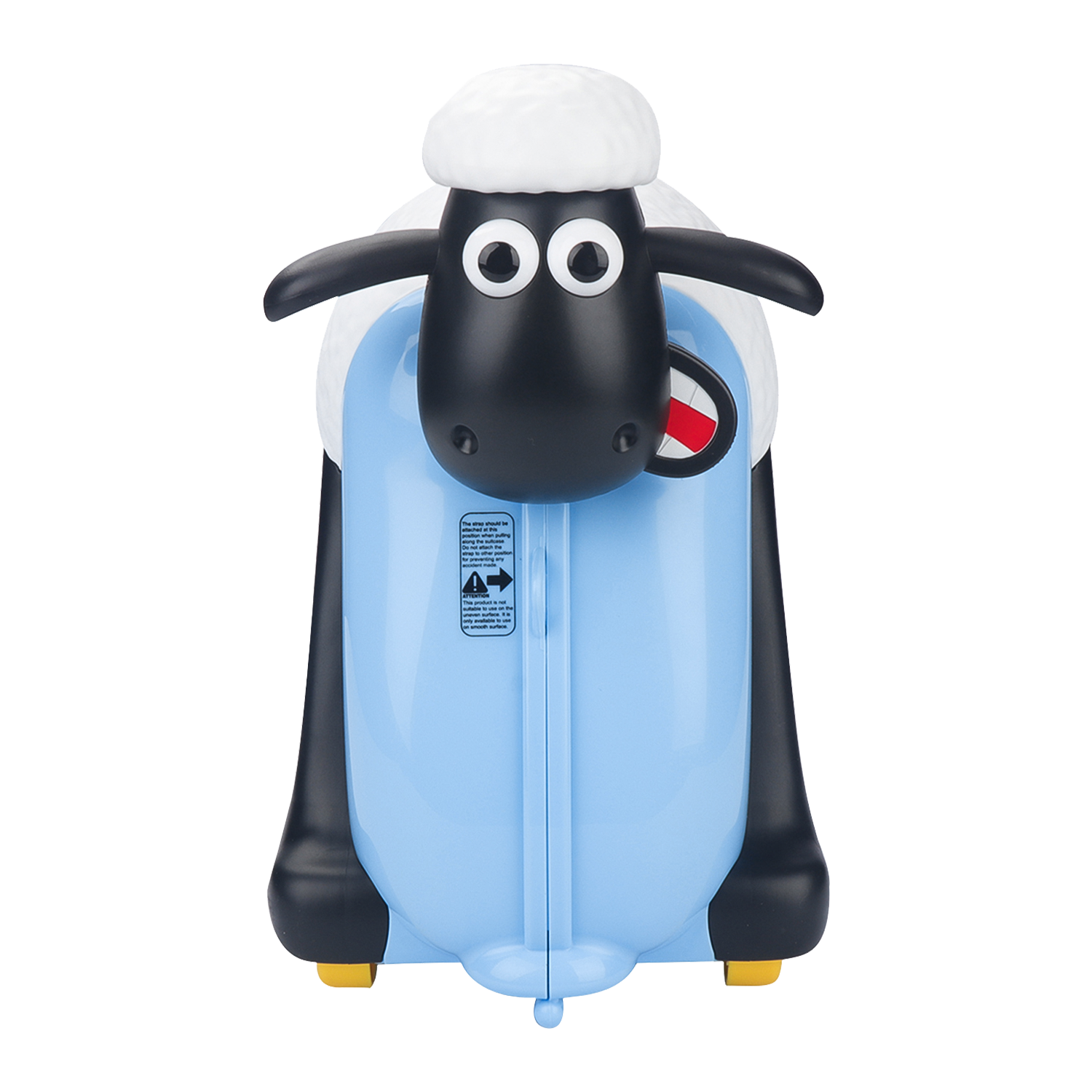 Woolly the Sheep, Sticker, Suitcase, Travelling, Vakantie, Koffer