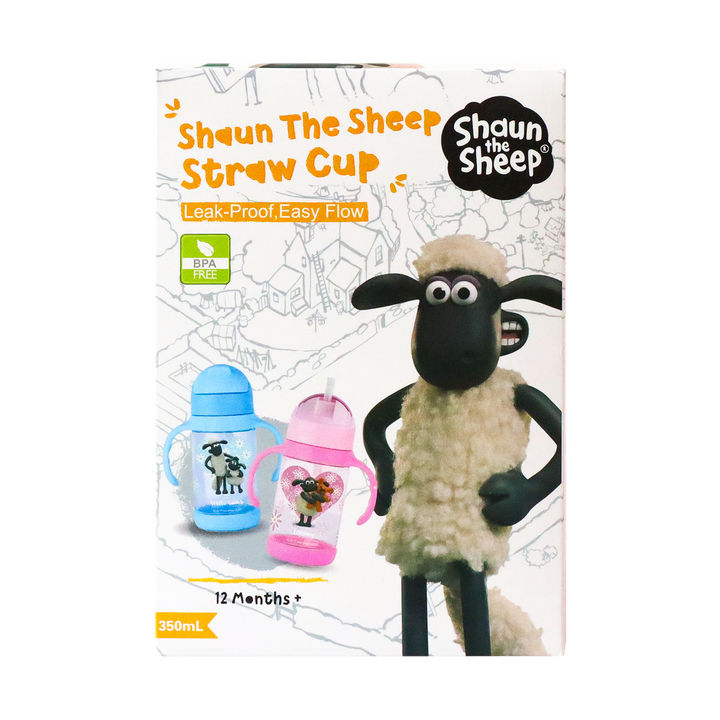 Shaun the Sheep Kids' Straw Cup（Blue） - Fansheep