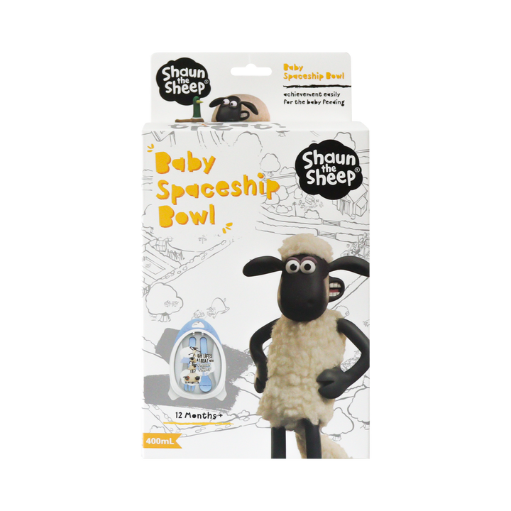 Shaun the Sheep Baby Spaceship Bowl（Blue） - Fansheep