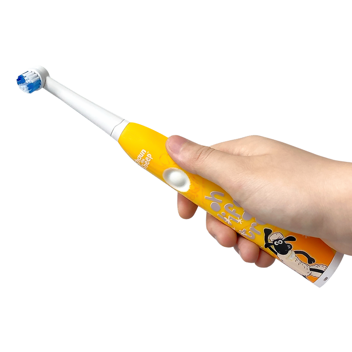 Shaun the Sheep Kids' Electric Toothbrush (Yellow) - Fansheep