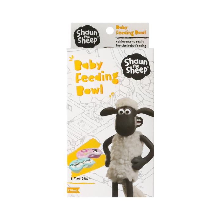 Shaun the Sheep Baby Feeding Bowl（Pink） - Fansheep