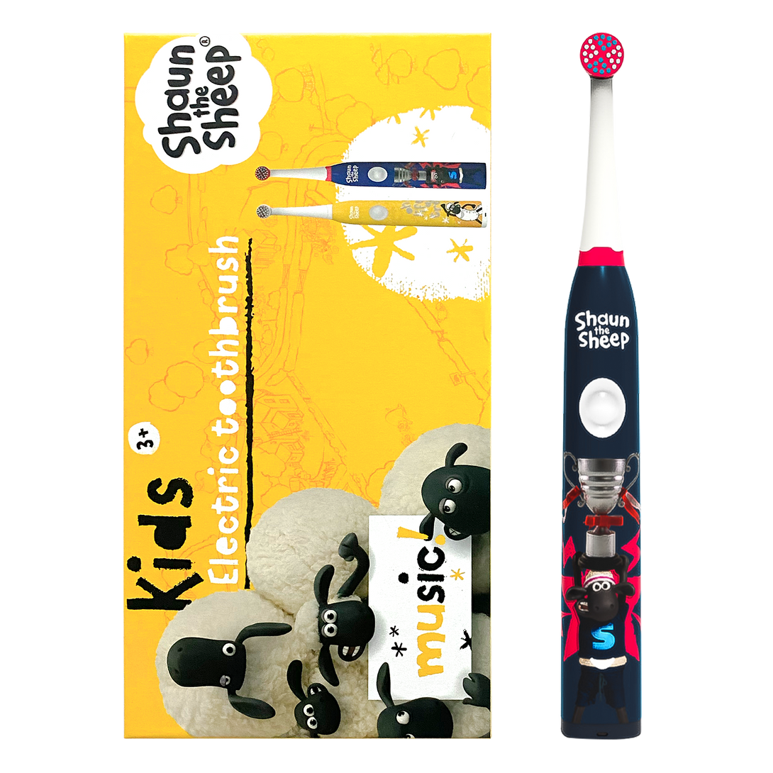 Shaun the Sheep Kids' Electric Toothbrush (Yellow) - Fansheep