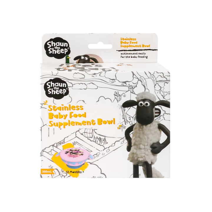 Shaun the Sheep Stainless Baby Food Supplement Bowl - Fansheep