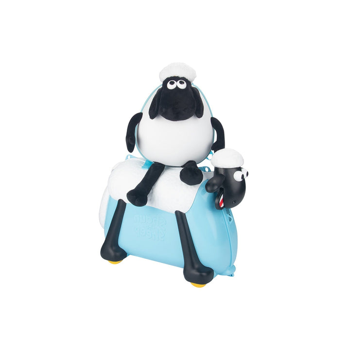 Shaun the Sheep Kids' Ride-on Suitcase & Monchi Backpack Combo（British） - Fansheep